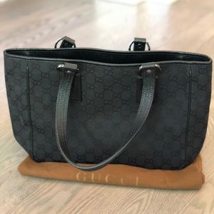 Gucci Canvas GG Small Tote